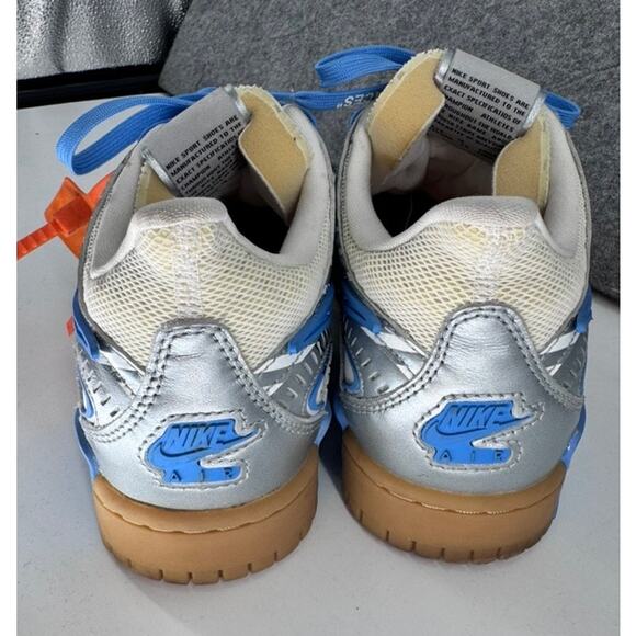 Nike X Off-White Air Rubber Dunk "University Blue" sneakers Mens 8.5 Authentic - Picture 12 of 14